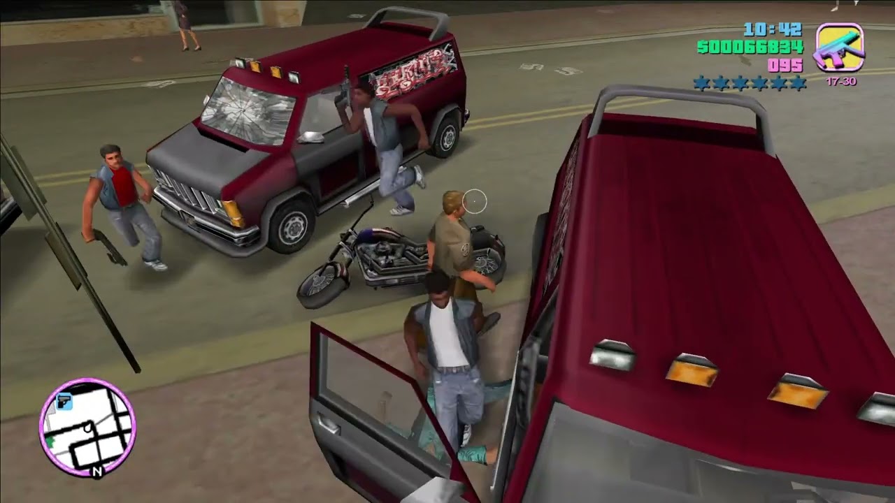 罪恶都市丧心病狂版，汤米的电瓶车梦 #罪恶都市 #GTA #搞笑 #游戏实况 #瓜子二手车