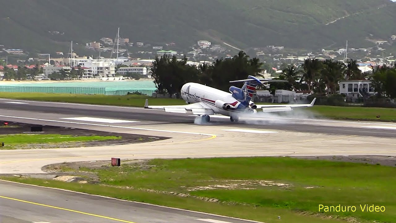 St Maarten Amazing Plane landing and Takeoff footage at Princess Juliana Airport # 3