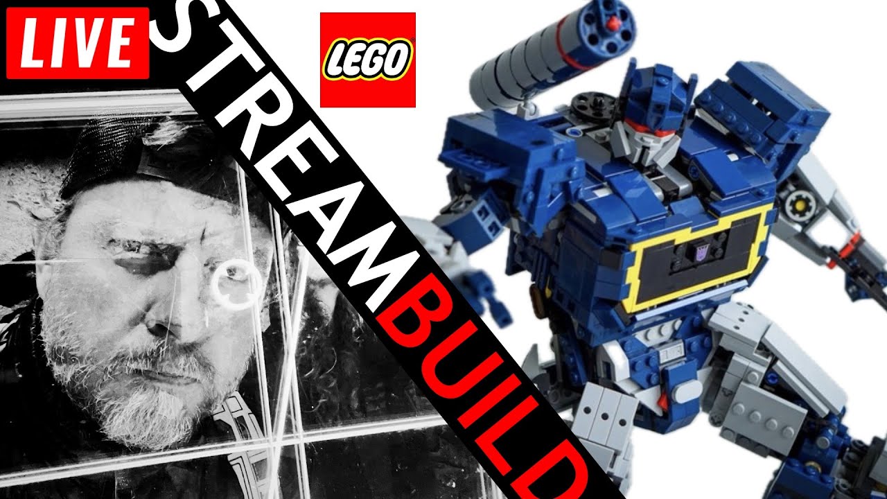 🔴 Building LEGO Transformers Soundwave (10358) Alt Build Live!