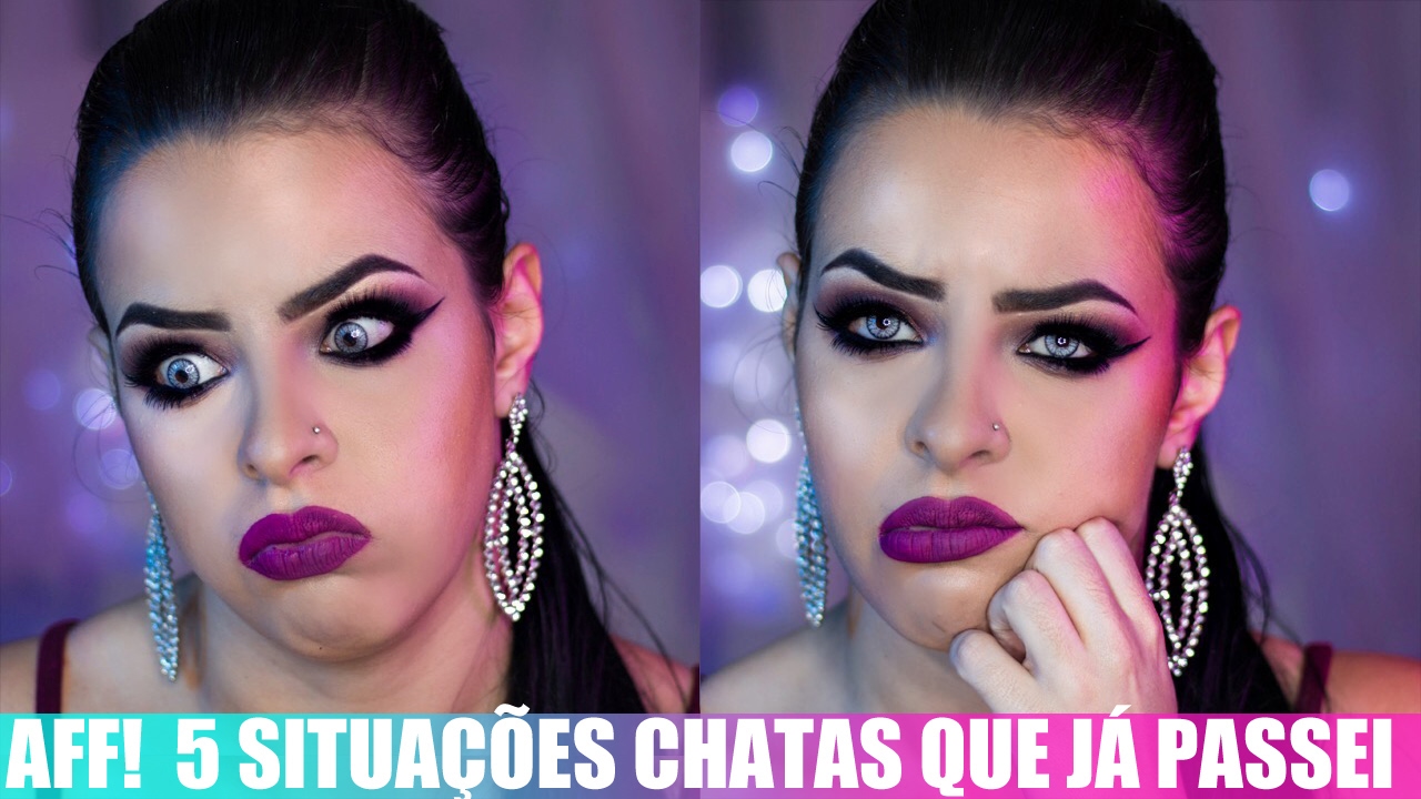 Profiss&atilde;o Maquiador: 5 Situa&ccedil;&otilde;es Chatas que j&aacute; passei - Tamiris Sindice