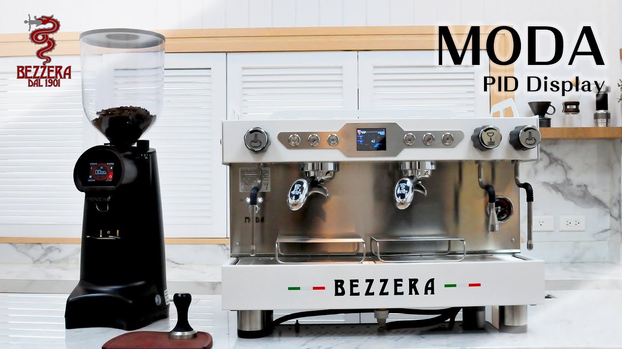 Bezzera MODA營業用半自動咖啡機 操作介紹 [HG1187WH]