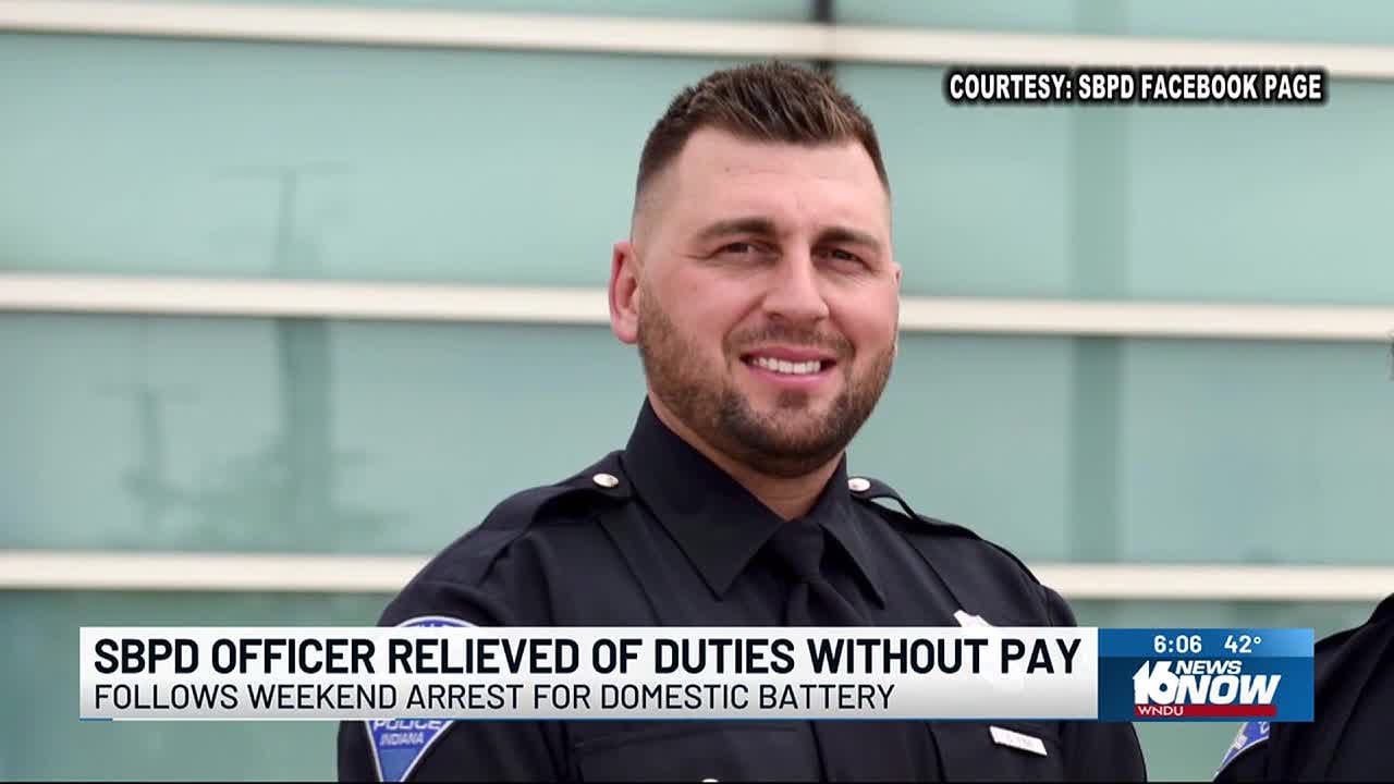 South Bend police chief speaks after officer's arrest