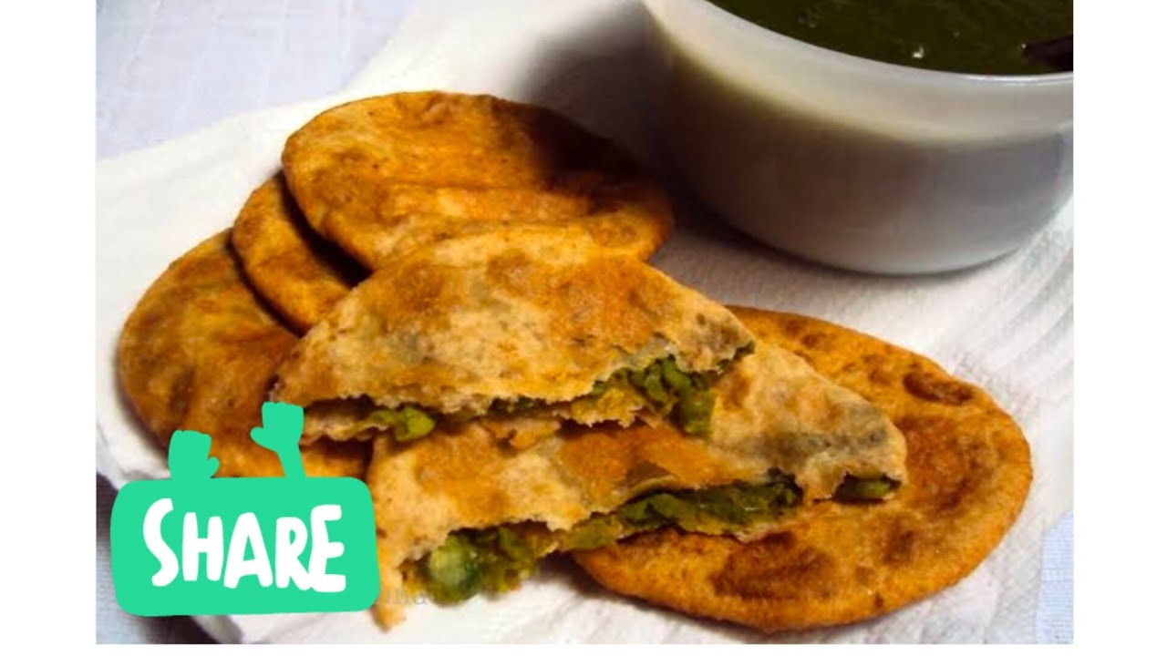 कच्चे हरे मटर से बनाएं खस्ता टेस्टी पूरी जो सभी के मन भाए |Matar Puri recipe | Green matar ki puri