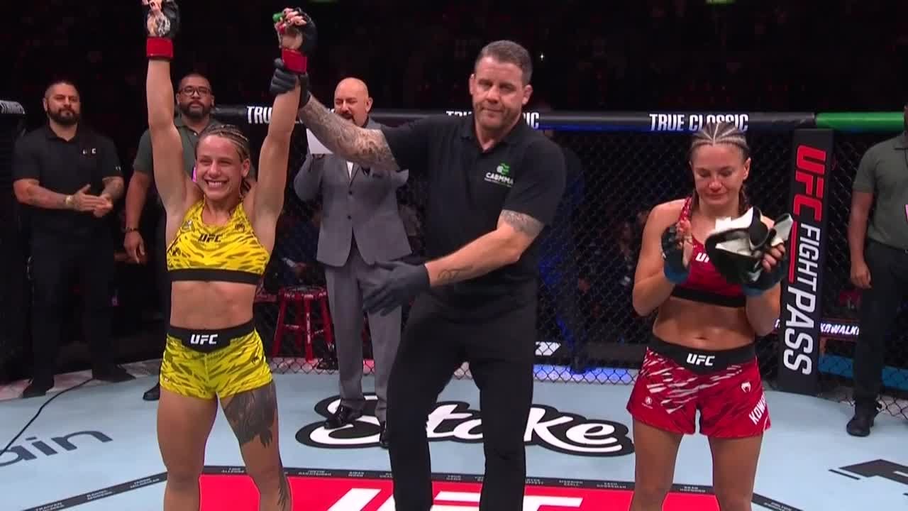 SKRÓT WALKI: JULIA POLASTRI - KAROLINA KOWALKIEWICZ I UFC RIO DE JANEIRO