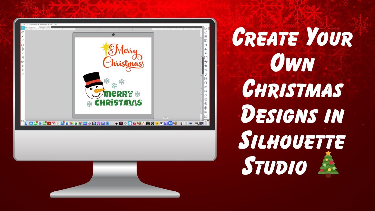 Create Your Own Christmas Designs in Silhouette Studio