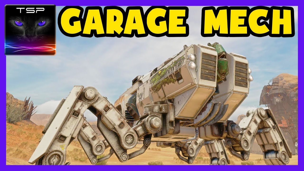 Crossout #530 ► Garage Mech Art Build - Walker Tank Build & Gameplay
