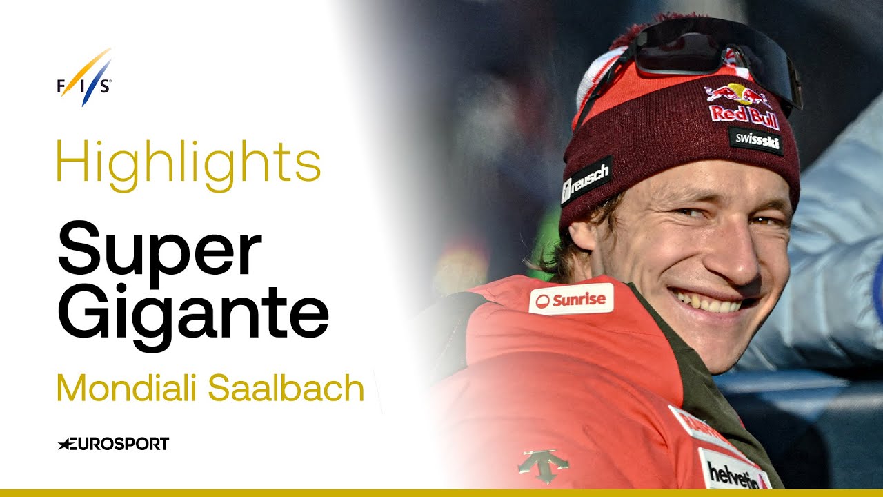 ODERMATT ingiocabile, è subito ORO in Super G maschile! | HIGHLIGHTS | Mondiali di Saalbach