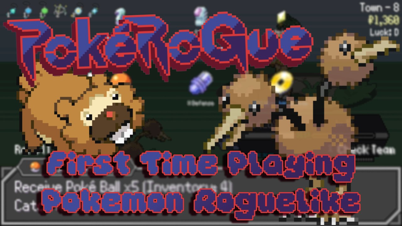 Pok&eacute;Rogue ТАКАЯ СЛОЖНАЯ