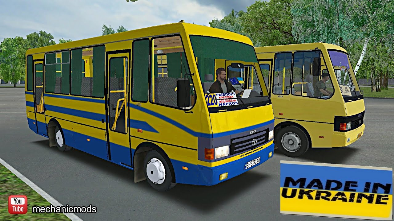 BAZ ETALON A-079 SERIRS | OMSI 2 | MADE IN UKRAINE | CHUGUEV 🇺🇦