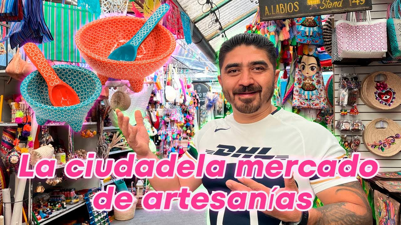 Fuimos a la CIUDADELA el mercado de ARTESANIAS de la CDMX.