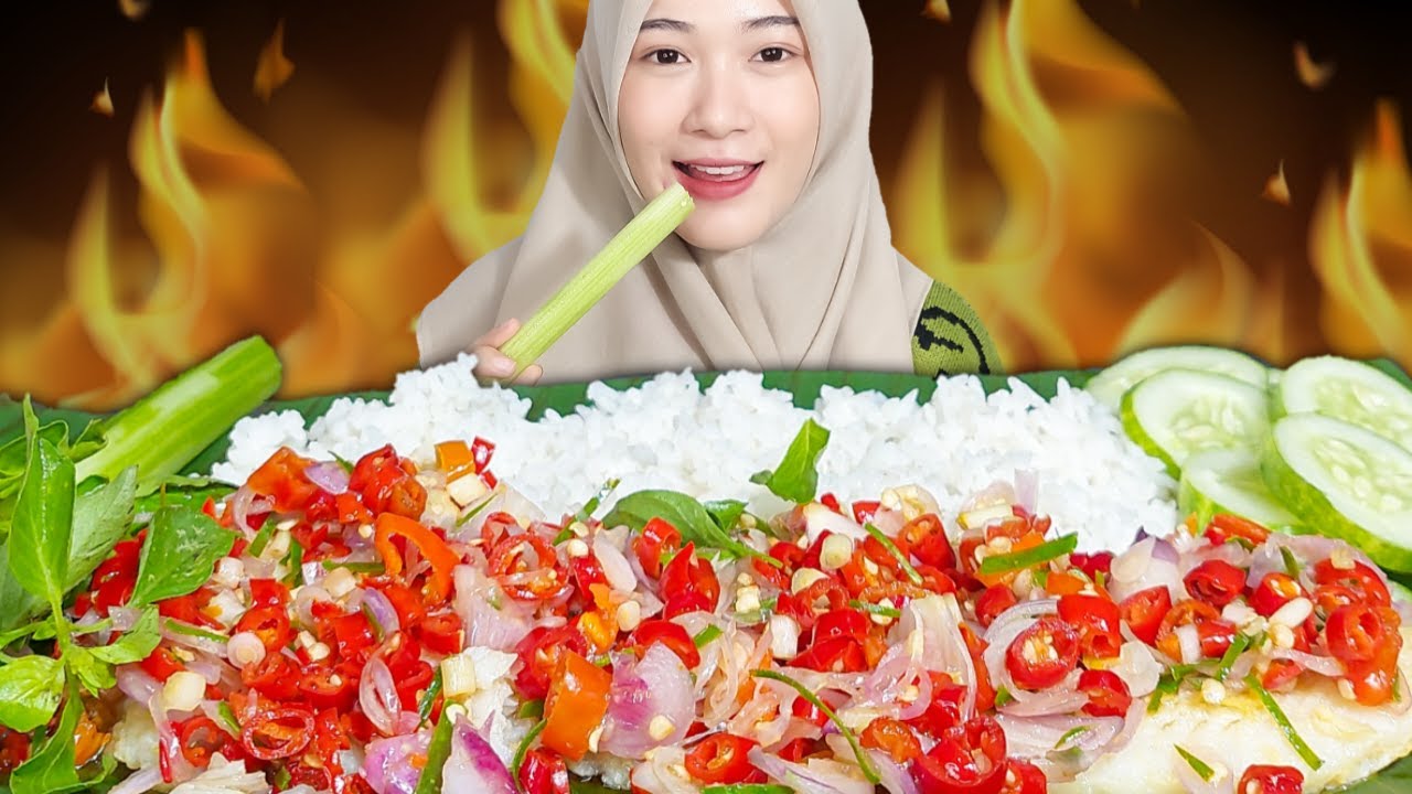 IKAN PANGGANG SAMBEL MATAH PEDES🌶WANGIII~✨️