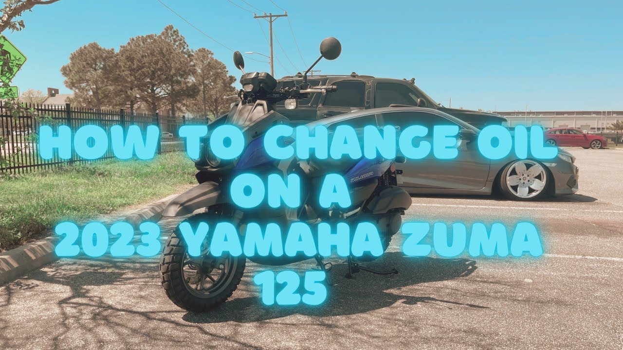 2023 Yamaha Zuma 125 First Service