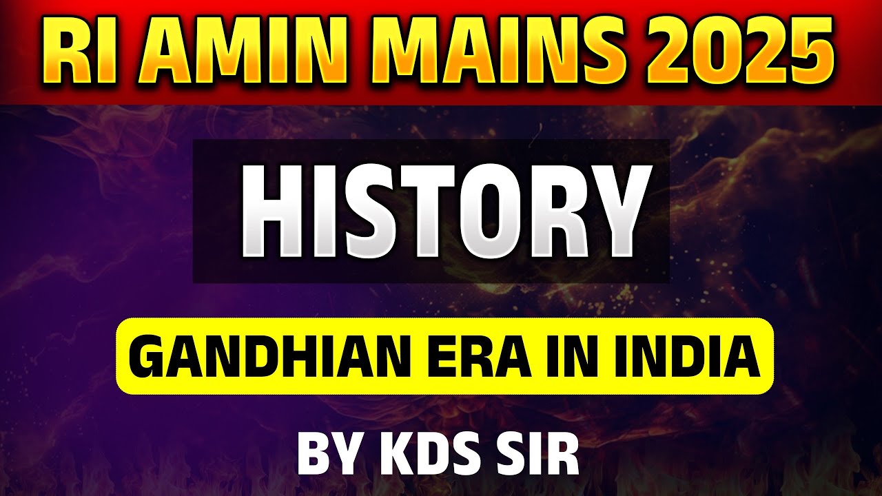 HISTORY GANDHIAN ERA IN INDIA |WIJ2161 BY - Digvijay Sir