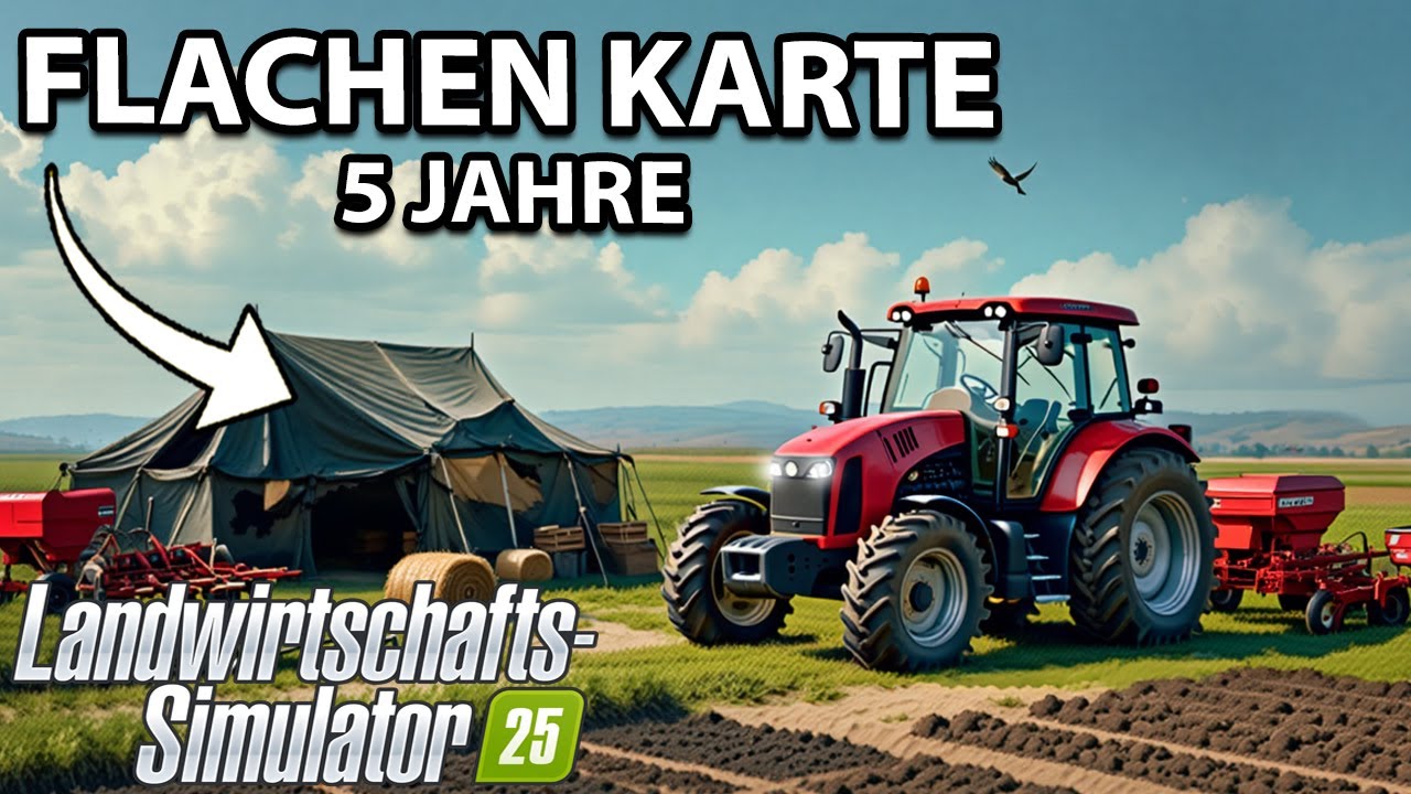 Ich habe 5 JAHRE damit verbracht, eine Farm auf einer FLACHEN KARTE zu bauen!