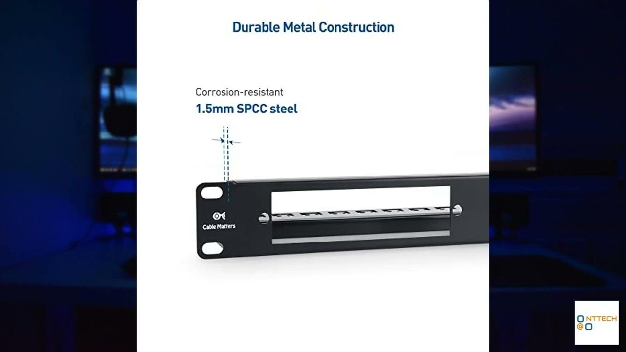 Review - Cable Matters Rackmount 1U 19&rdquo; Blank Fiber Patch Panel with LGX Adapter Slots in