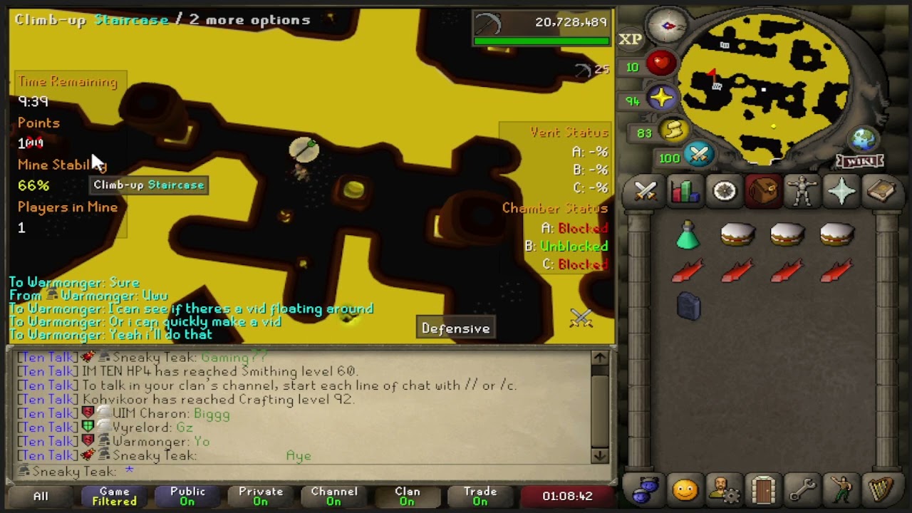 Quick 10hp Volcanic mine Guide