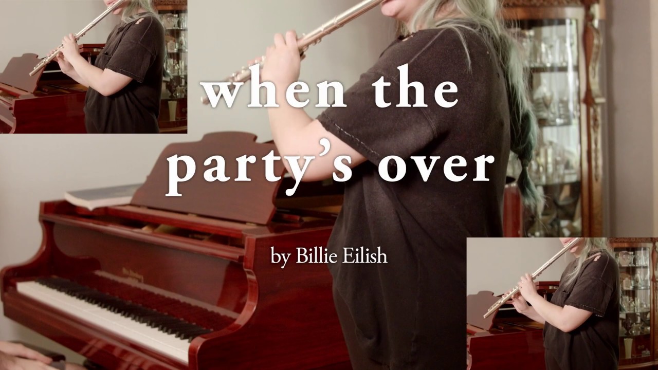 when the party's over - Billie Eilish - Flute Cover *SAD*