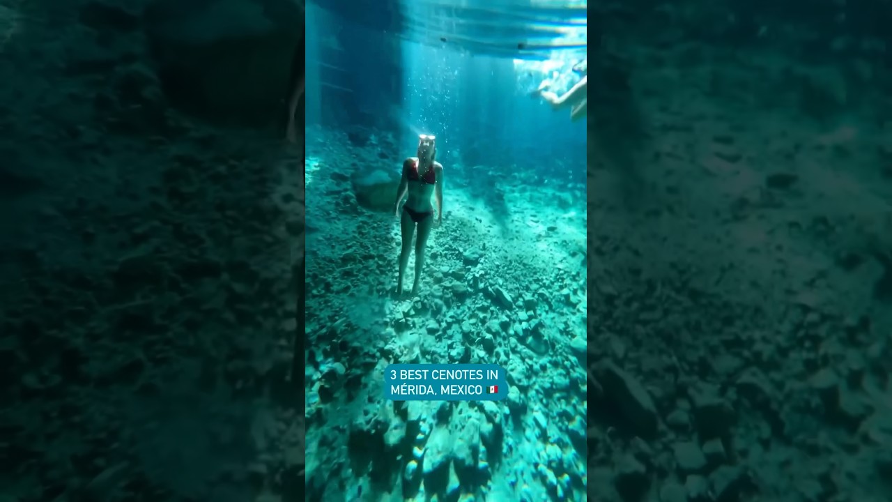 3 Best Cenotes in M&eacute;rida, Mexico 🇲🇽 #meridayucatan #cenotes