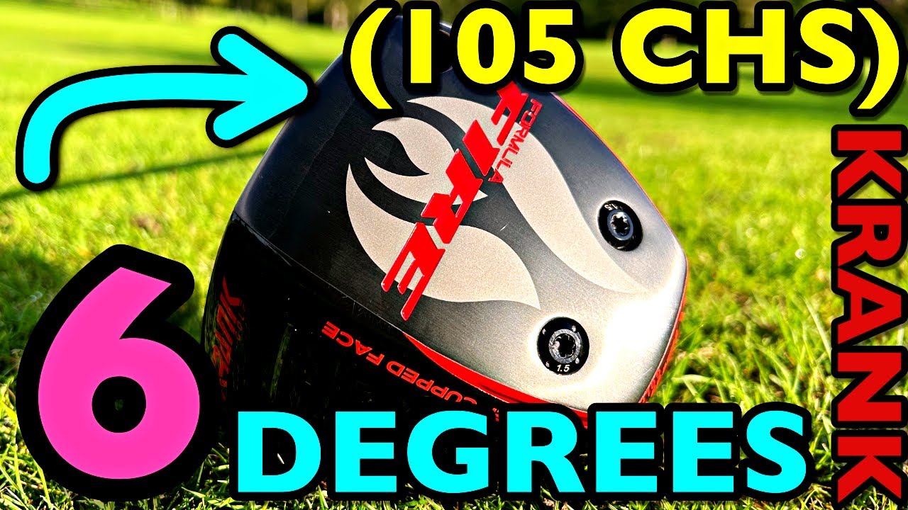 CAN AN AVERAGE SWING SPEED USE A LONG DRIVE DRIVER? Krank Fire LONG DRIVE Driver 6 Degree Review