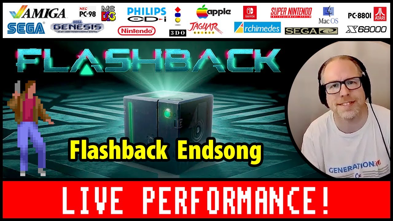 Flashback 30 year anniversary Game Music by Jean Baudlot