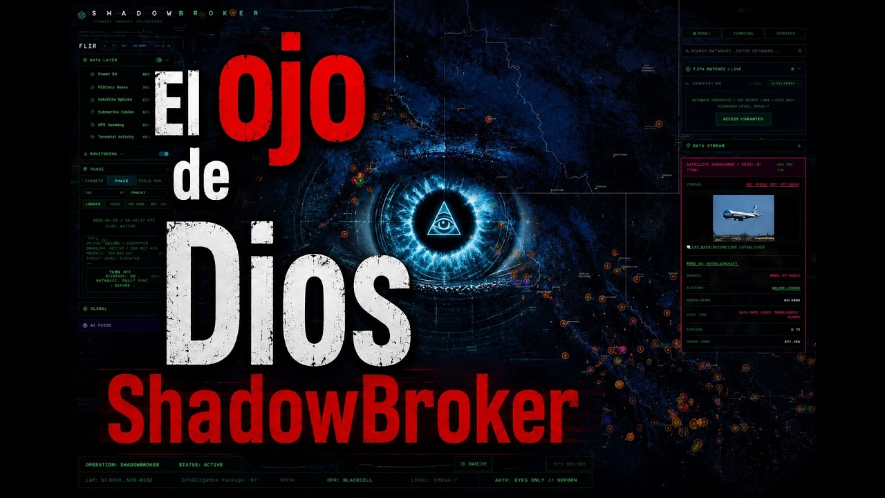 👁️&zwj;🗨️ EL OJO DE DIOS | SHADOWBROKER OSINT 🌍🔥