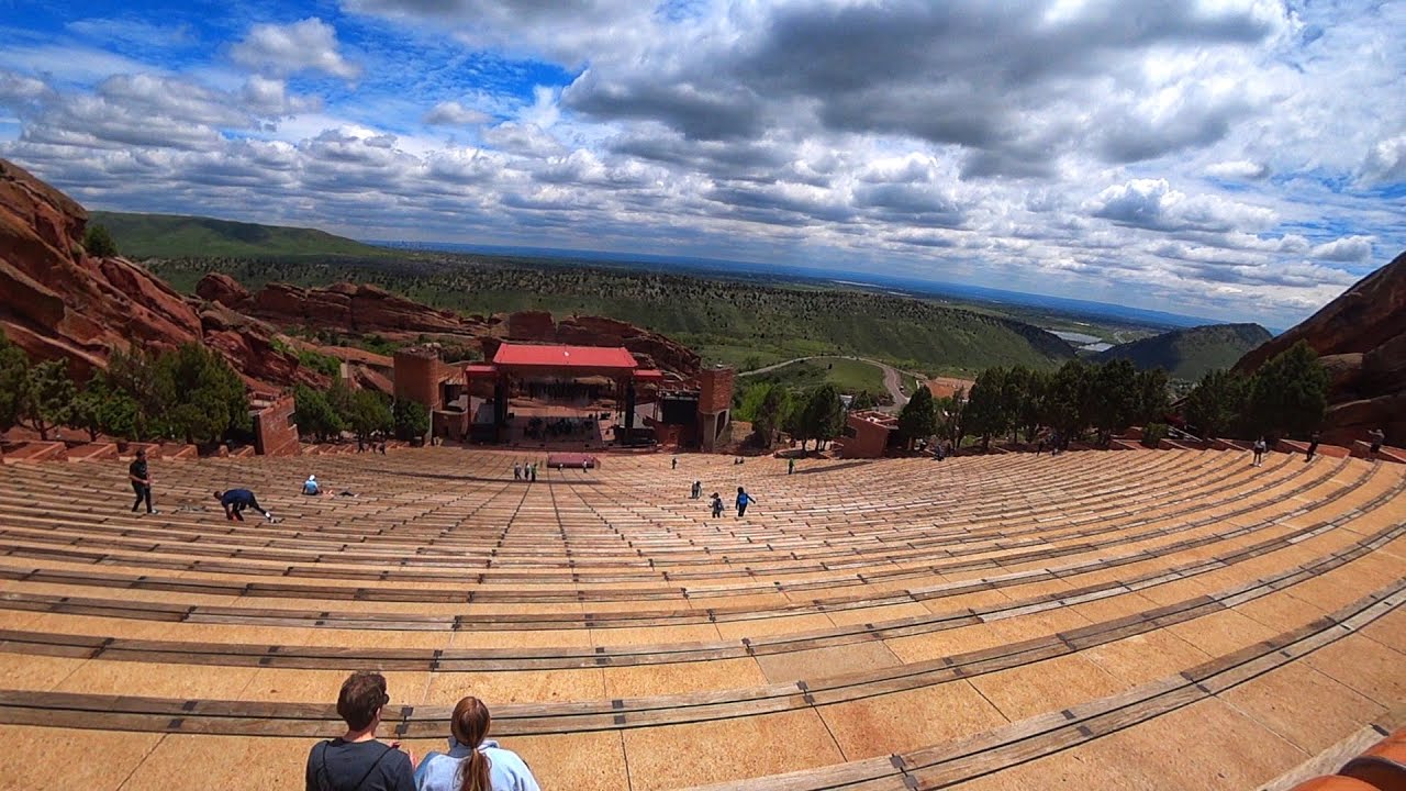 Red Rocks Amfiteáter 2 kilometre nad morom | Colorado, USA