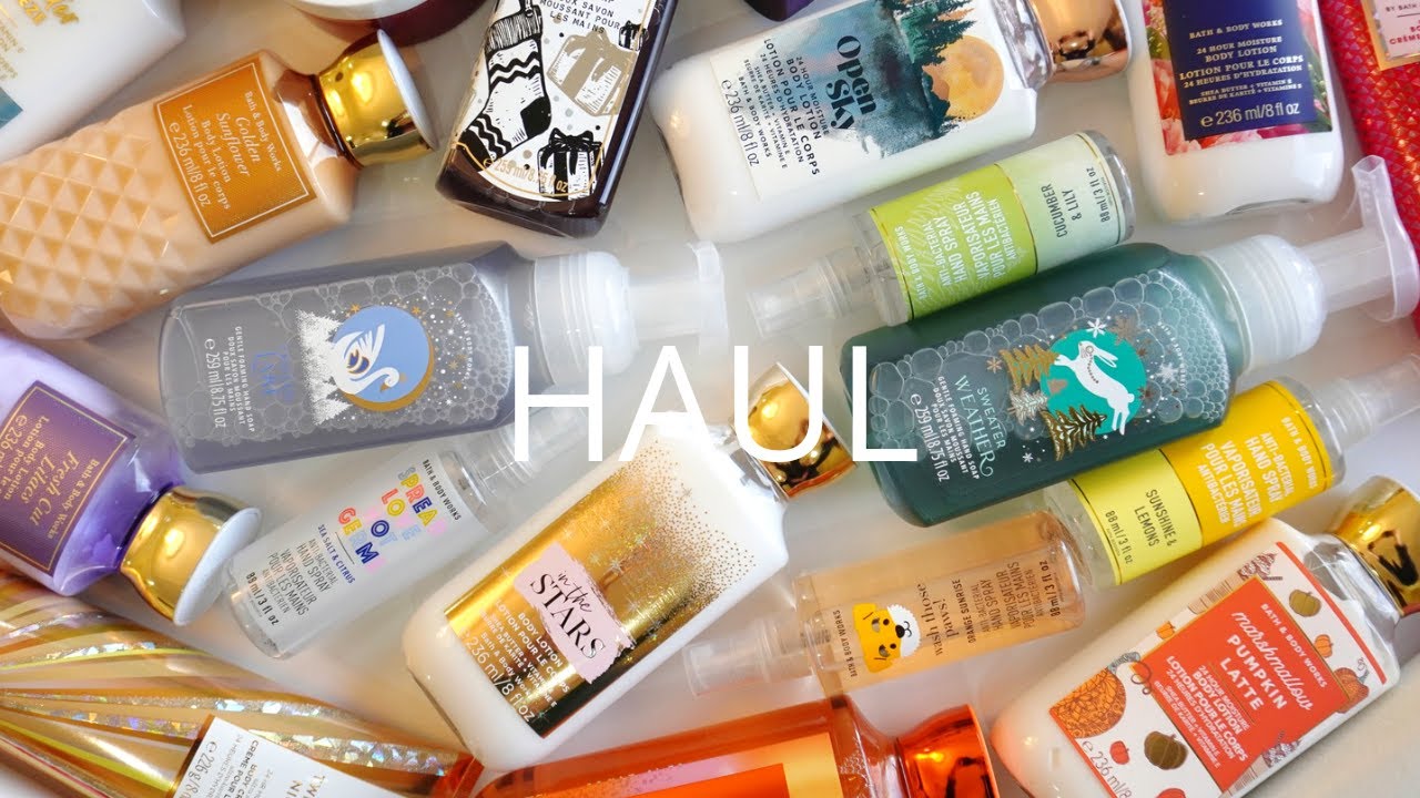 مشترياتي من تخفيضات باث اند بودي وركس | Bath & Body Works #باث_اند_بودي_وركس