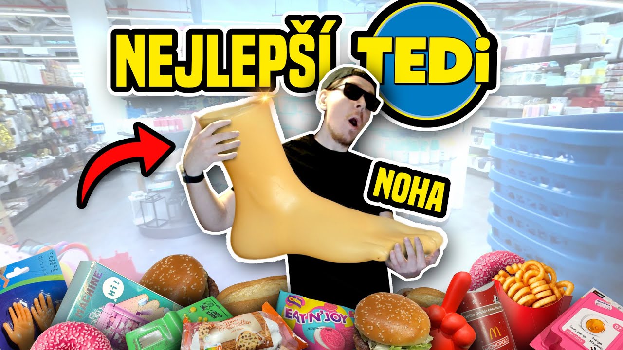 Tohle je NEJLEPŠÍ TEDi 😮 nakupuju blbosti v Německu