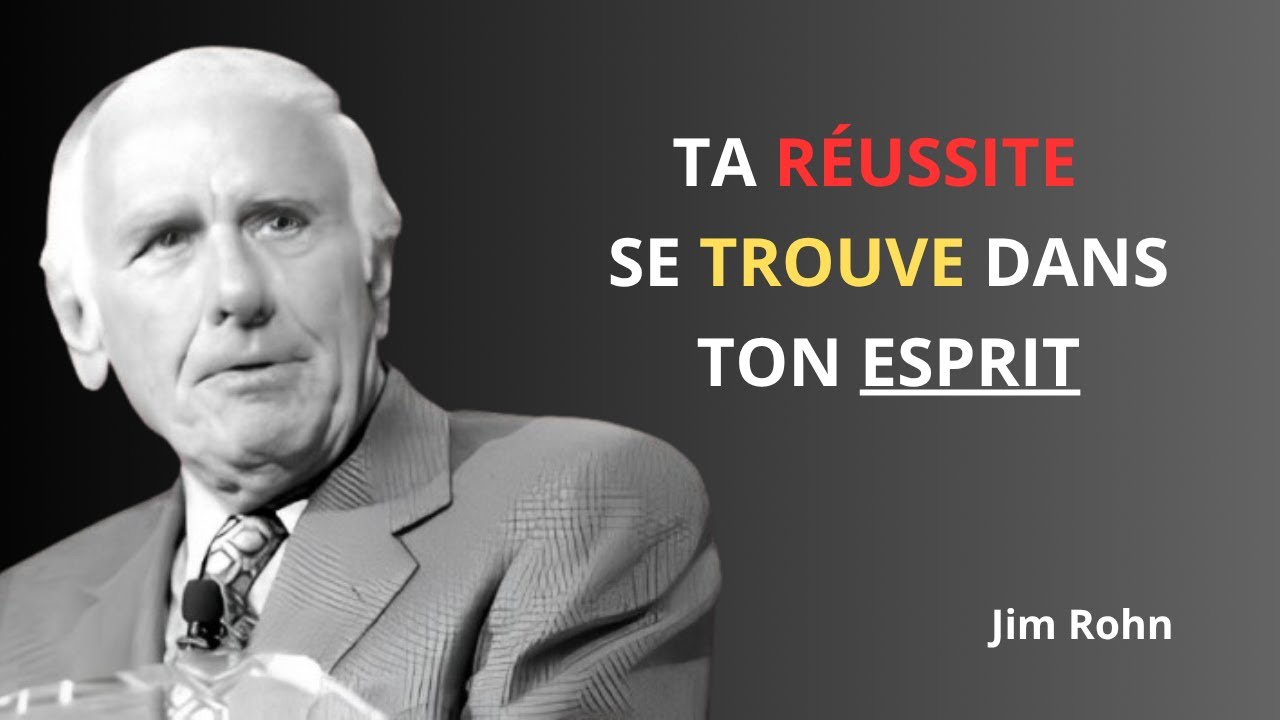 Le succès, c'est 80 % de l'état d'esprit - Jim Rohn