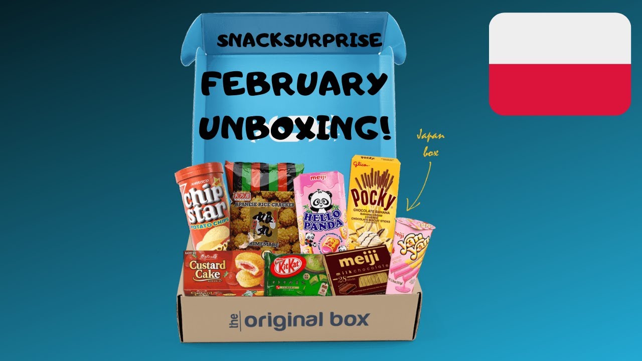 SnackSurprise subscription box :) February 2020 Unboxing | Poland