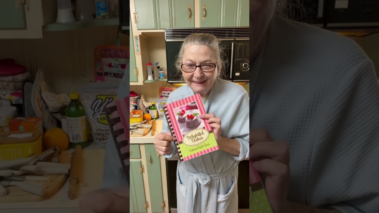 Grandma Rita's cooking tips from her recipes books | Grandma cooking book secret 