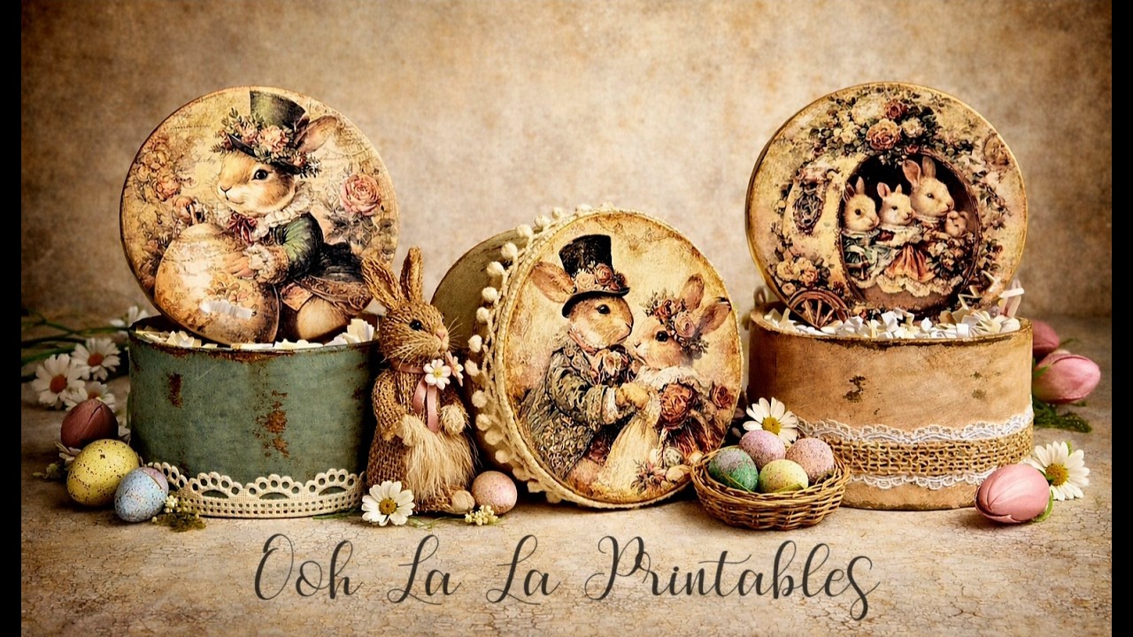 Ooh La La Easter Parade Printables