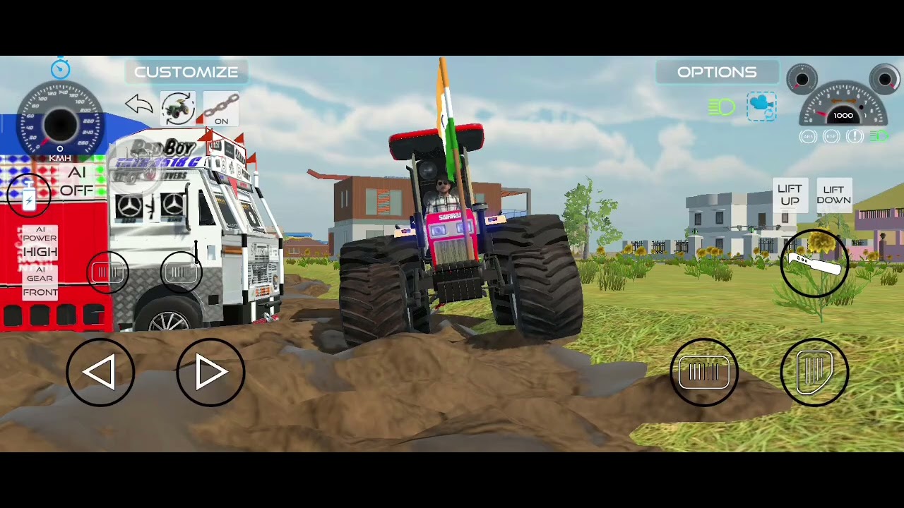 Aaj to Rohit bhai ko truck nikaalne ke liye bulldozer Ko Bulana Pada #games #automobile ##games 