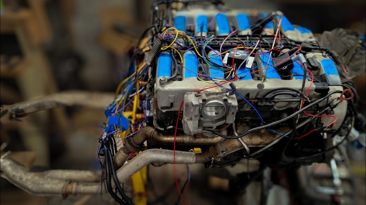 Mercedes M120 V12 Swap - Setting Base Timing on Megasquirt
