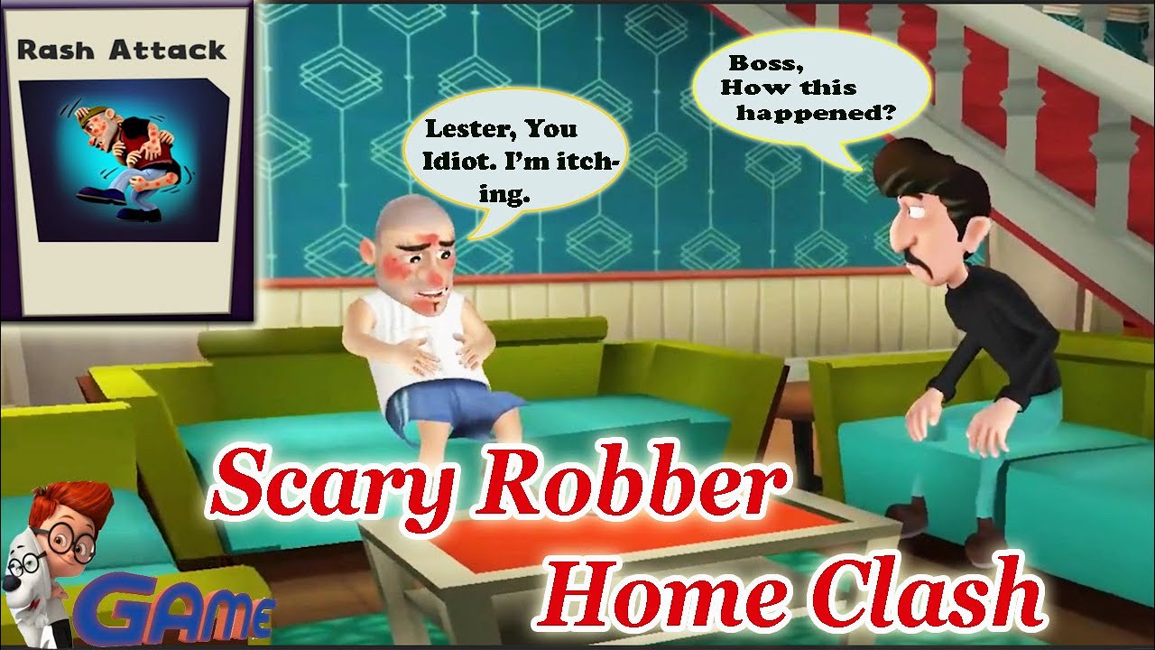 Too Much Itching (RASH ATTACK) - Scary Robber Home Clash Updates GAME