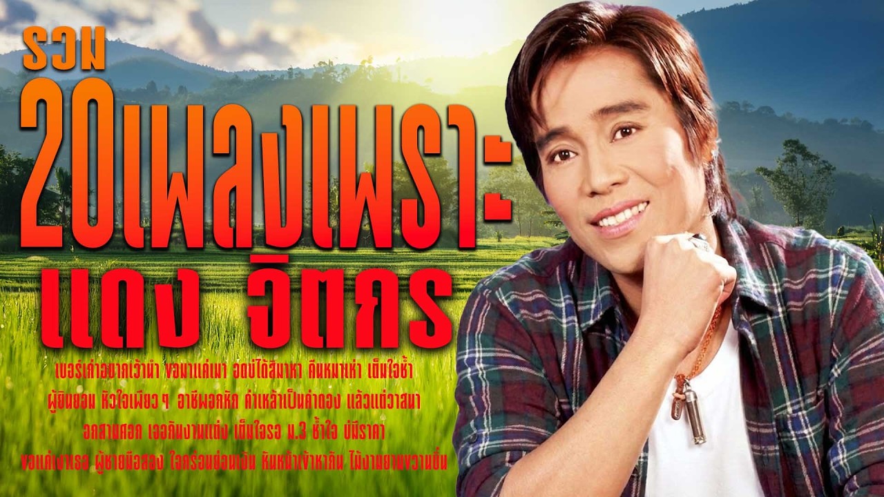 รวม 20 เพลงเพราะ - แดง จิตกร
