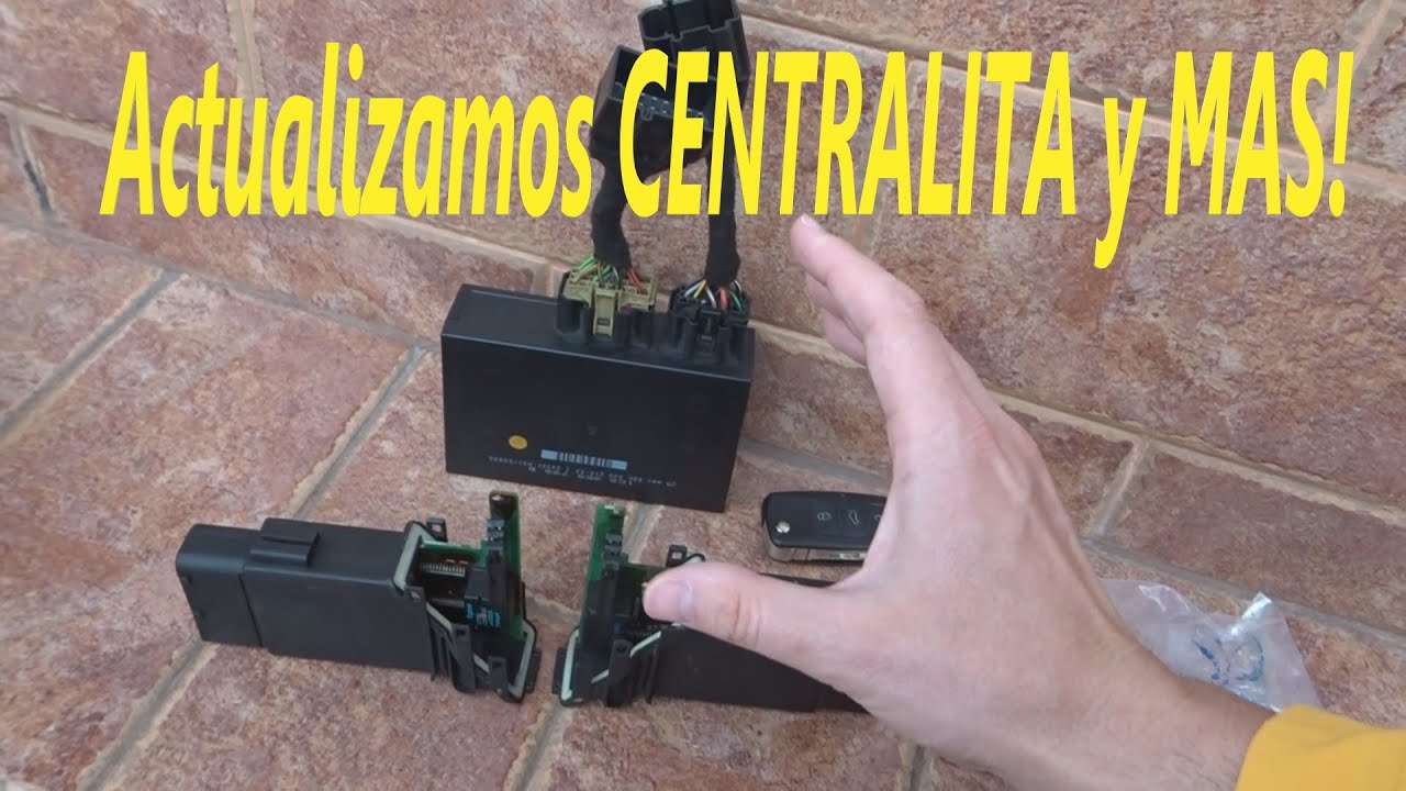 UMBOXING - Centralita CONFORT + Elevalunas + LLave con boton PANIC | VW GOLF IV |