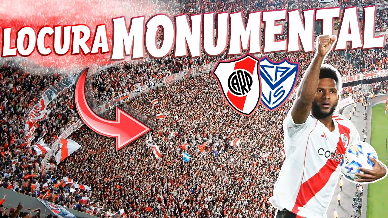 ⚠️MILLONARIO HOY TE VINIMO A VER + Gol de BORJA | River 1 Velez 1 | 2024