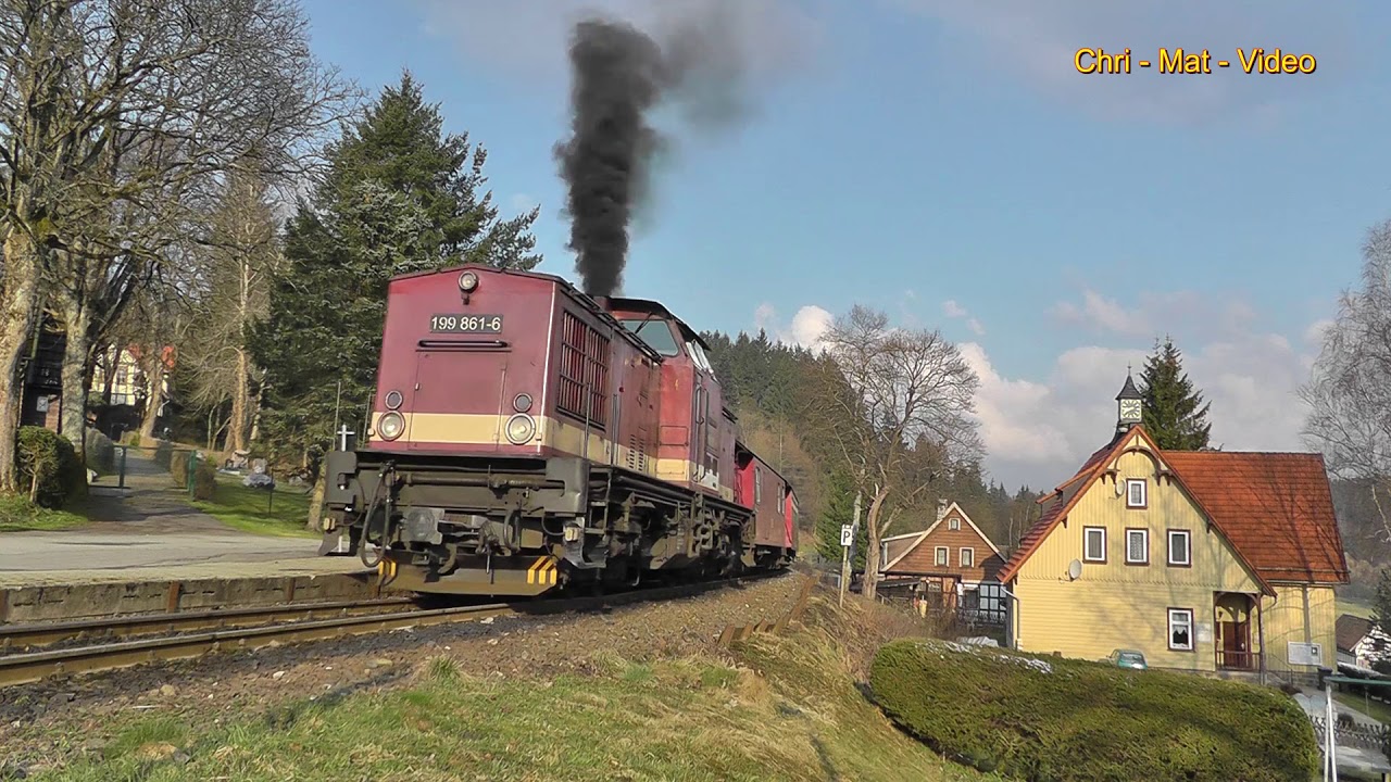 Mit dem Harzkamel auf der Harzquerbahn