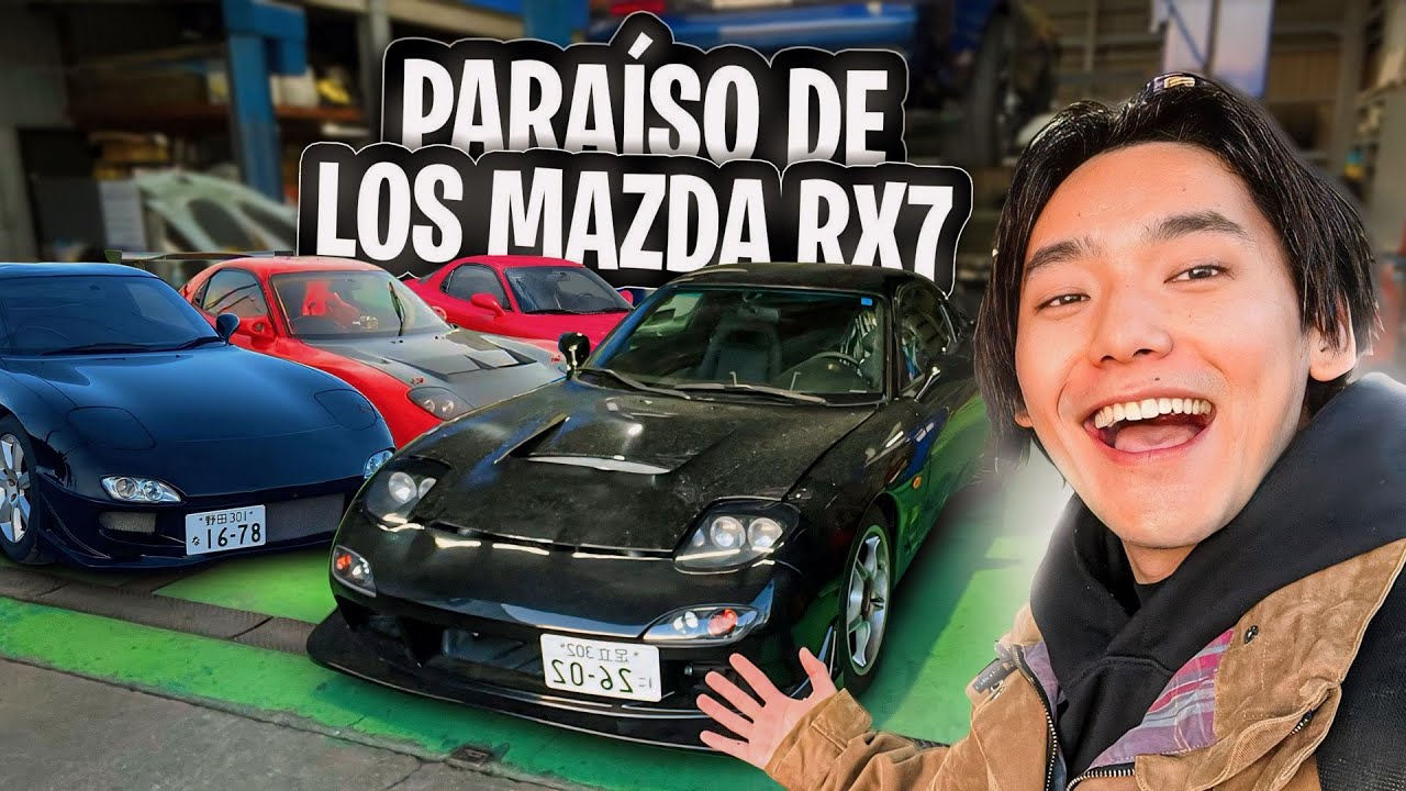 Visitando el mejor taller de Mazda RX7&rsquo;s en Jap&oacute;n (Mazda RX7) | Kenyi Nakamura