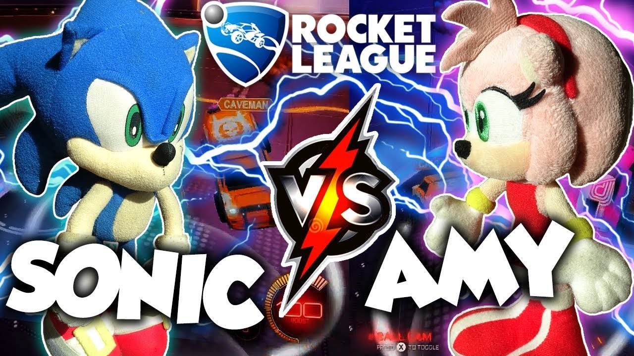 ABM: Соник против Эми !! Игровой матч Rocket League !! HD