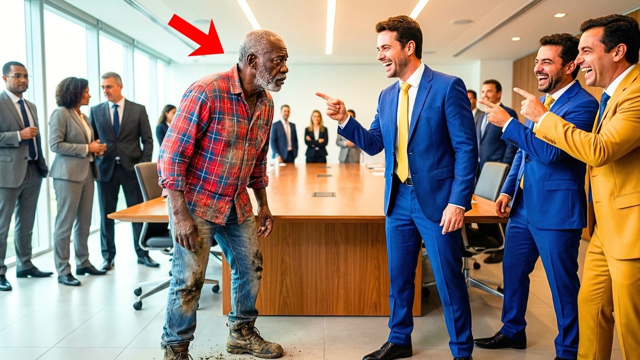 “QUEM É VOCÊ PRA FALAR AQUI?” — DESPREZARAM O FAZENDEIRO… SEM SABER QUE ELE ERA O DONO DA EMPRESA