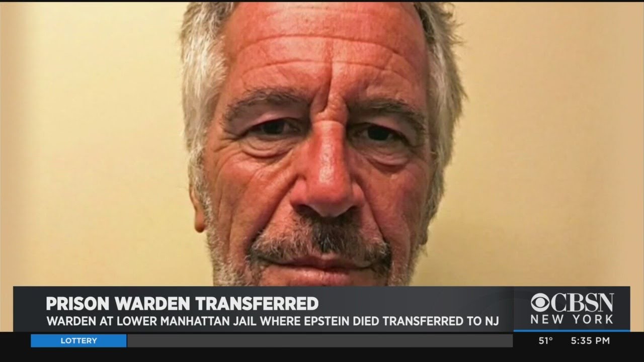 Warden At Lower Manhattan Jail Where Jeffrey Epstein Died Transferred To New Jersey