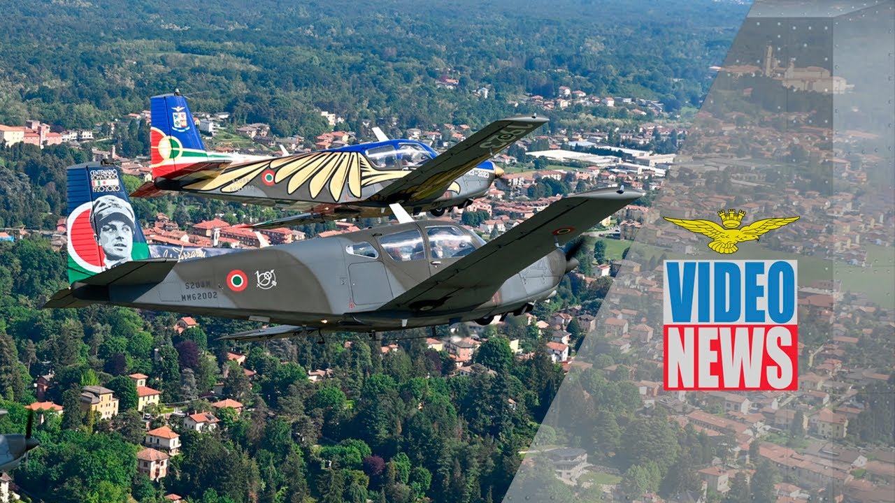 Studenti di Varese piloti per due settimane - Video News Aeronautica Militare