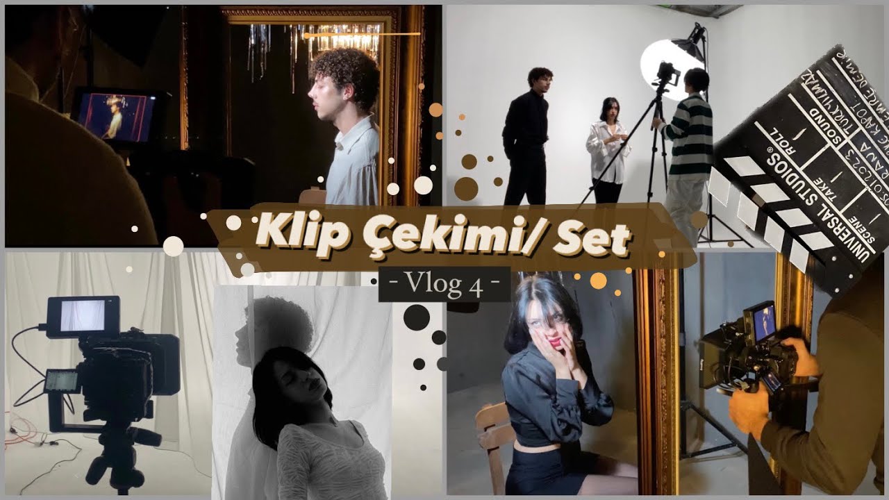 Klip Çekimi / Set - Unutulur Değil Mi? 🎶/Vlog4