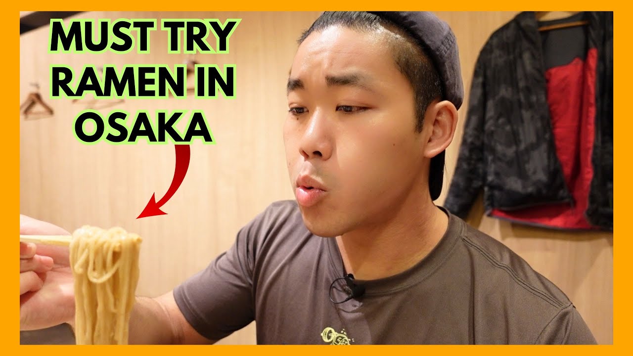 Guide to 3 MUST TRY Ramen Places in OSAKA JAPAN!!