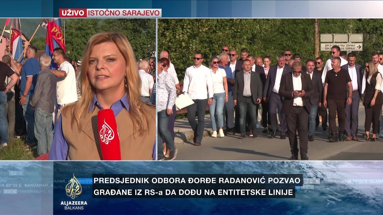 Nekoliko stotina ljudi na 'okupljanju za Republiku Srpsku' u Istočnom Sarajevu