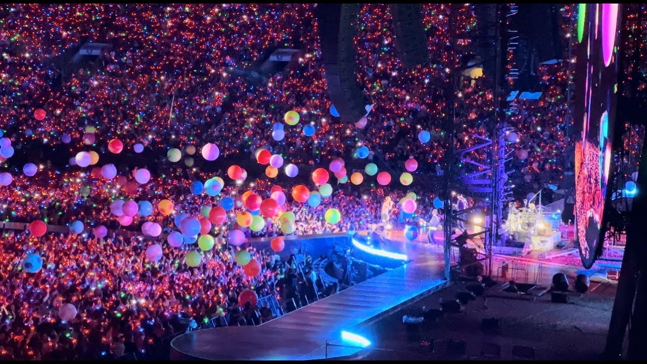 COLDPLAY - Music of The Spheres Tour 2023 (Rosebowl, Pasadena)