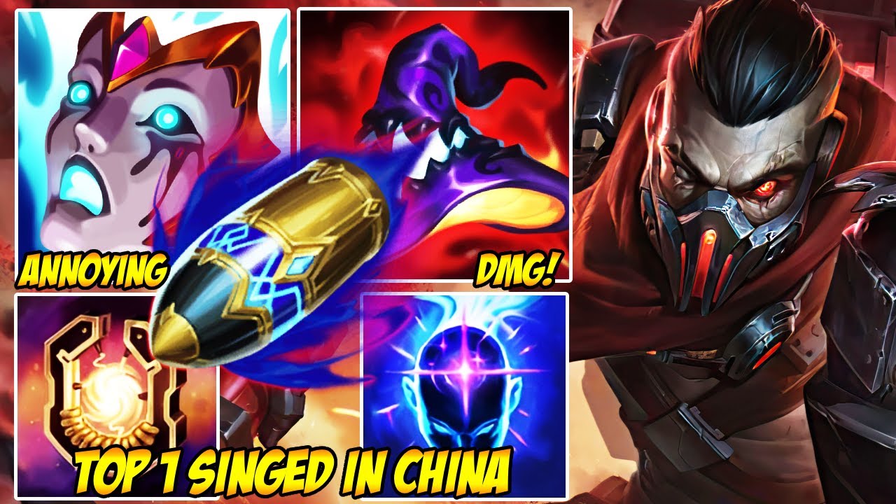 WILD RIFT CHINA TOP 1 SINGED - THEY TRIED TO STOP HIM&hellip; THEY COULDN&rsquo;T