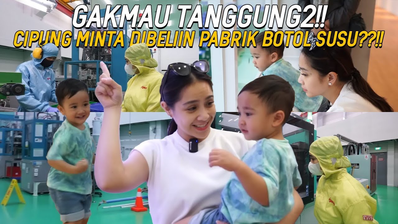 CIPUNG MENDADAK MINTA BELI PABRIK BOTOL SUSU?!! NAGITA KAGET LANGSUNG DIAJAK CIPUNG KE PABRIKNYA!